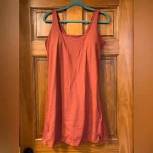 Large Rust Old Navy athletic romper dress-NWT